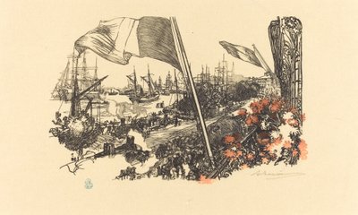 献礼页 作者 奥古斯特·勒佩雷（Auguste Lepere）