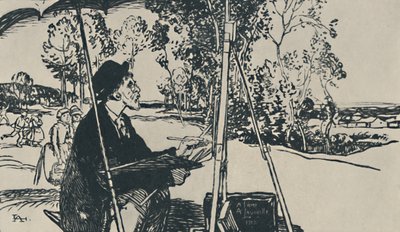 园丁，1919年 作者 奥古斯特·路易斯·勒佩尔