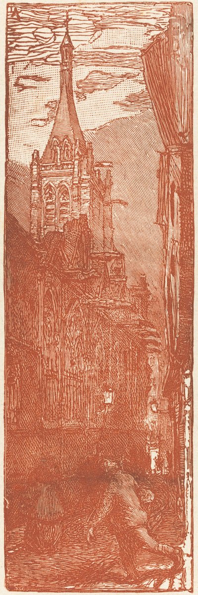 圣塞弗兰，1901年出版。 作者 奥古斯特·勒佩雷（Auguste Lepere）