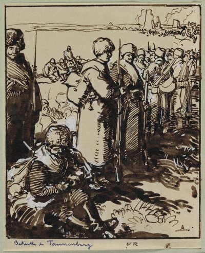 坦能堡战役，1914年。 作者 奥古斯特·路易斯·勒佩尔