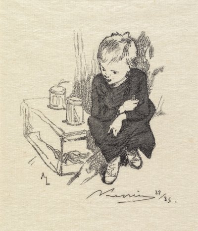枫丹白露森林：奥尔维特的孩子 作者 A. Desmoulins，发表于 Revue Illustrée