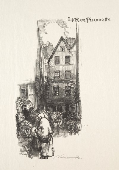 La Rue Pirouette 作者 奥古斯特·路易斯·勒佩尔