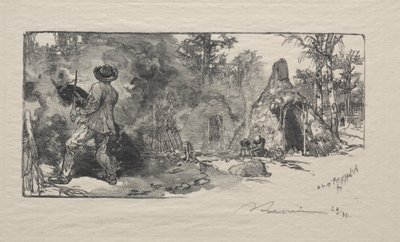 Les Charbonniere 作者 奥古斯特·路易斯·勒佩尔