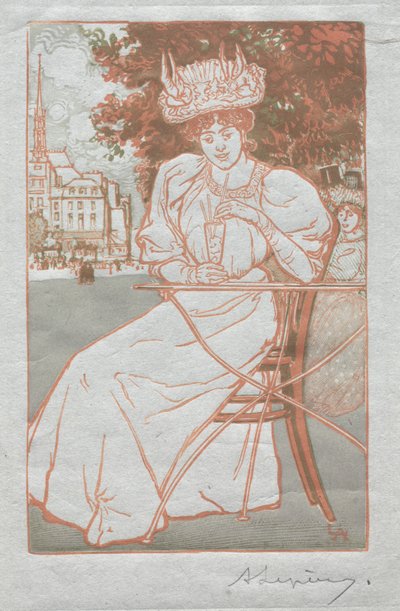 巴黎年鉴》，1897 年：夏季 作者 奥古斯特·路易斯·勒佩尔