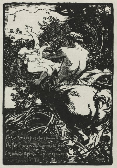 半人马座，1896年。 作者 奥古斯特·路易斯·勒佩尔