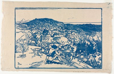 偷猎者，圣约翰山沙丘，1901年。 作者 奥古斯特·路易斯·勒佩尔