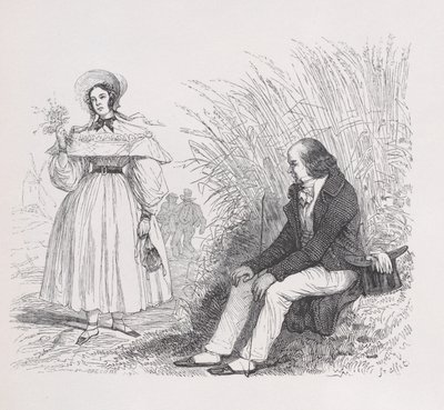 人民的女儿》选自《贝朗热全集》，1836年 作者 路易·亨利·布雷维埃