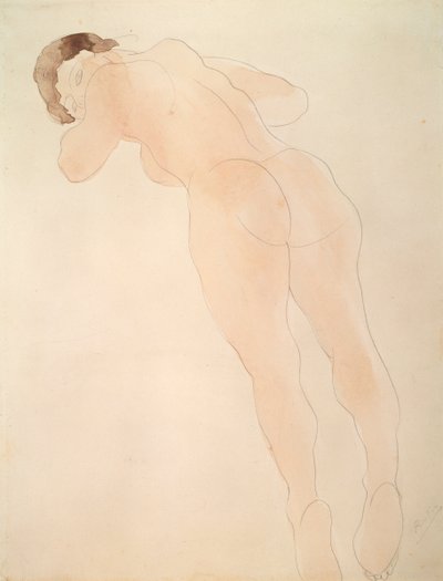 裸体，1900-1908年。 作者 奥古斯特·罗丹（Auguste Rodin）