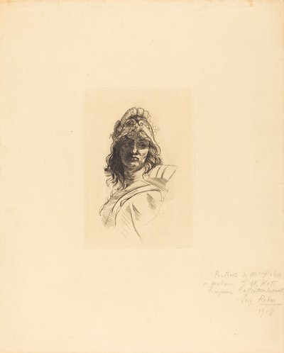 贝隆胸像 作者 奥古斯特·罗丹（Auguste Rodin）