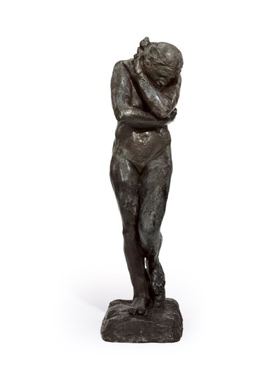 1881年沦陷后的夏娃； 1897年 作者 奥古斯特·罗丹（Auguste Rodin）