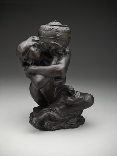 堕落的女象柱背着Ur 作者 奥古斯特·罗丹（Auguste Rodin）