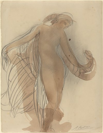 图为面向前方 作者 奥古斯特·罗丹（Auguste Rodin）