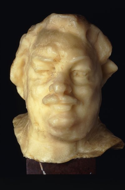 巴尔扎克团长；太特·德·巴尔扎克（Tete de Balzac），1892年 作者 奥古斯特·罗丹（Auguste Rodin）