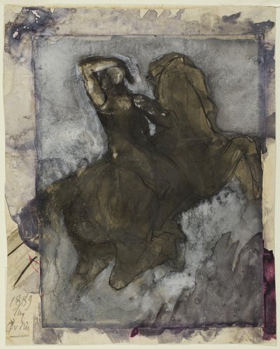 骑兵（1889） 作者 奥古斯特·罗丹（Auguste Rodin）