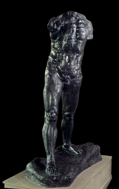 奥古斯特·罗丹（Auguste Rodin，1840-1917）的《行尸走肉》青铜雕塑，1905 年巴黎罗丹博物馆。 作者 奥古斯特·罗丹（Auguste Rodin）