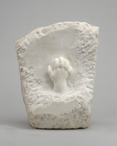 一个孩子的纪念救济手，1908年。 作者 奥古斯特·罗丹（Auguste Rodin）