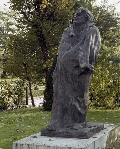 巴尔扎克纪念碑（1799-1850）（青铜雕塑）。 作者 奥古斯特·罗丹（Auguste Rodin）