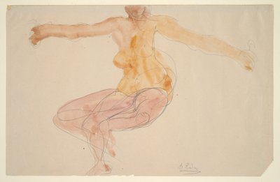 裸体舞蹈 作者 奥古斯特·罗丹（Auguste Rodin）