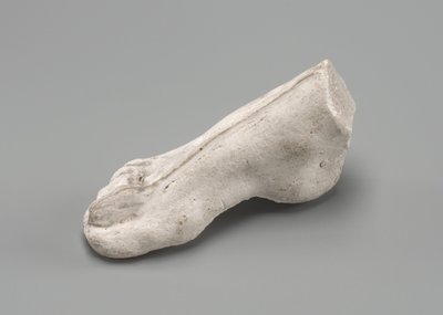 右脚，可能是1880年。 作者 奥古斯特·罗丹（Auguste Rodin）
