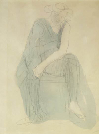 坐着的女人坐着的女人 作者 奥古斯特·罗丹（Auguste Rodin）