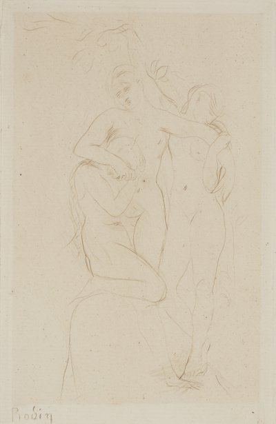 炼狱之魂 作者 奥古斯特·罗丹（Auguste Rodin）