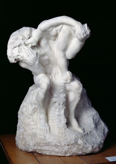 雕塑家和他的缪斯，1895年 作者 奥古斯特·罗丹（Auguste Rodin）