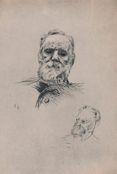 维克多·雨果（Victor Hugo），c1884，1946年。 作者 奥古斯特·罗丹（Auguste Rodin）