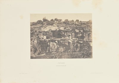 耶路撒冷西罗亚村 作者 Louis Désiré Blanquart Evrard