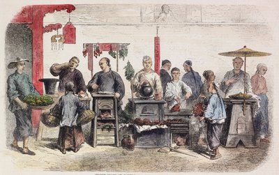广州的街头厨师 作者 奥古斯特·博尔盖特