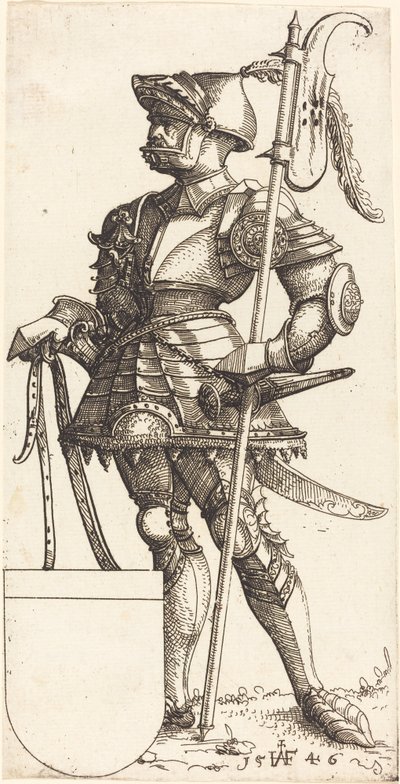 丹麦的克里斯蒂安二世，1546年。 作者 奥古斯丁·赫希沃格尔