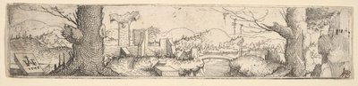 景观，1545年。 作者 奥古斯丁·赫希沃格尔