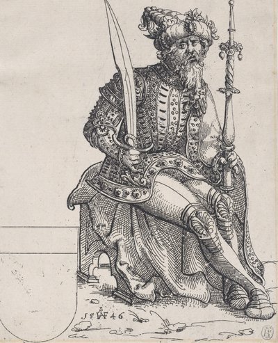 马克西米利安一世，来自赫伯斯坦，Rerum Moscoviticarum Commentarii，1546。 作者 奥古斯丁·赫希沃格尔