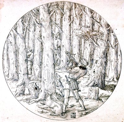 大通（Chase），c1513-1553 作者 奥古斯丁·赫希沃格尔
