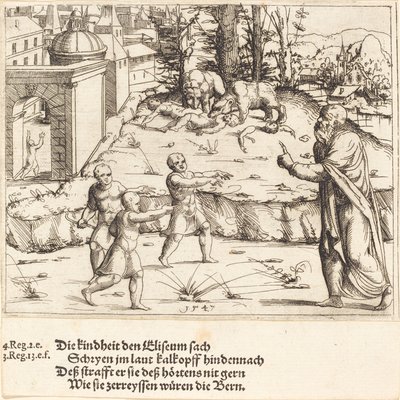 贝瑟尔的孩子们被谋杀事件，1547年。 作者 奥古斯丁·赫希沃格尔