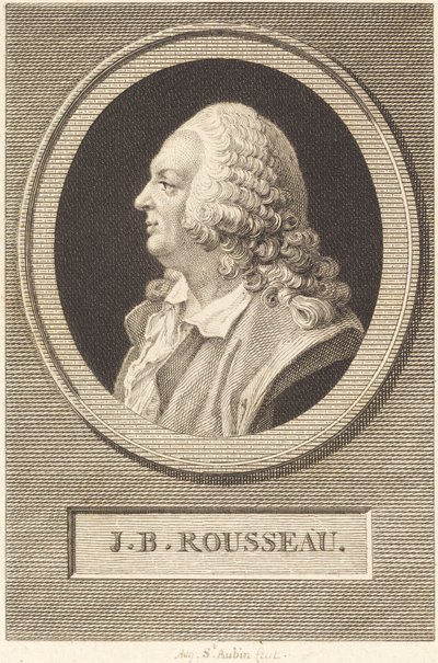 Jean-Baptiste Rousseau 作者 Augustin de Saint Aubin