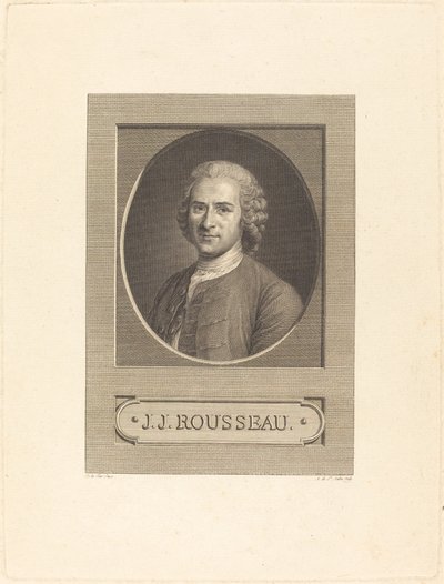 头图：J.J. Rousseau 作者 莫里斯·昆汀之后的奥古斯丁·德·圣奥宾