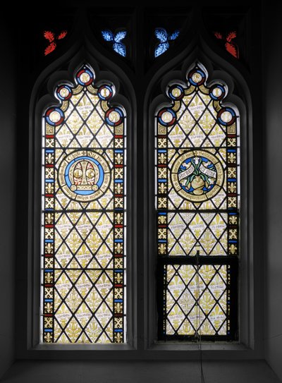 North Wall Window，1841（彩色玻璃） 作者 奥古斯都·韦尔比·诺斯莫尔·普金