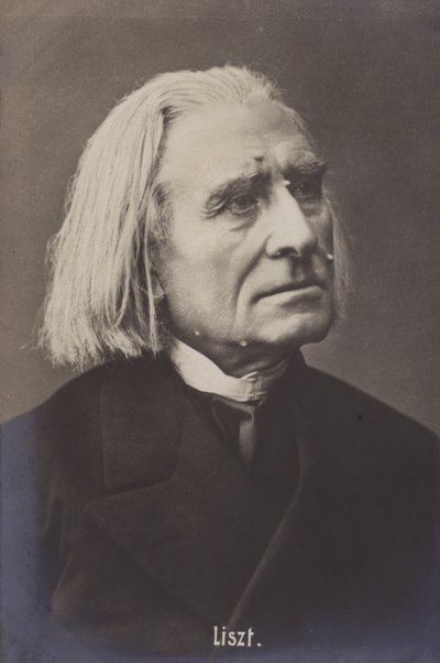 Franz Liszt，匈牙利作曲家 作者 Austrian Photographer