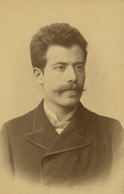 古斯塔夫·马勒（Gustav Mahler），1884年 作者 奥地利摄影师