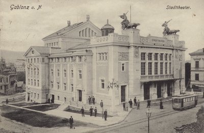 剧院，Gablonz an der Neisse，奥地利 作者 奥地利摄影师