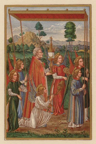 Festum Corporis D N J Chr (chromolitho) 作者 奥地利学派