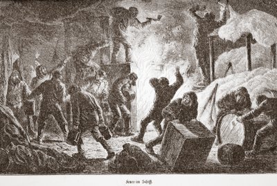 1876年，在船上开火 作者 奥地利学派