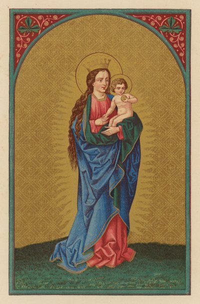 Regina coeli (chromolitho) 作者 奥地利学派