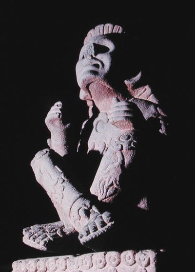 Xochipilli（另见217529），后古典时期后期（1300-1521）（石头）。 作者 阿兹台克人阿兹台克人