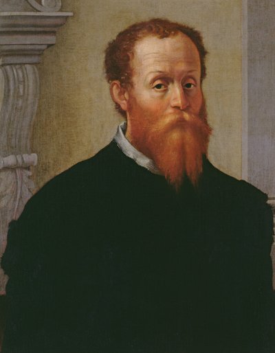 自画像，c.1525-30 作者 Baccio Bandinelli