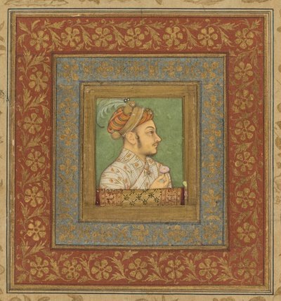 Murad Bakhsh肖像1624-1661，c。 1635。 作者 巴尔尚