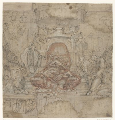 复活节祭坛设计 作者 Baldassare Franceschini