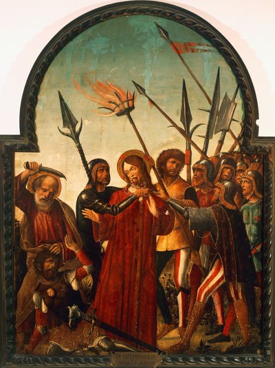 捕捉基督》，巴尔达萨雷-迪-马特奥-卡拉里（Baldassare di Matteo Carrari，约 1460-1520 年） 作者 Baldassare di Matteo Carrari