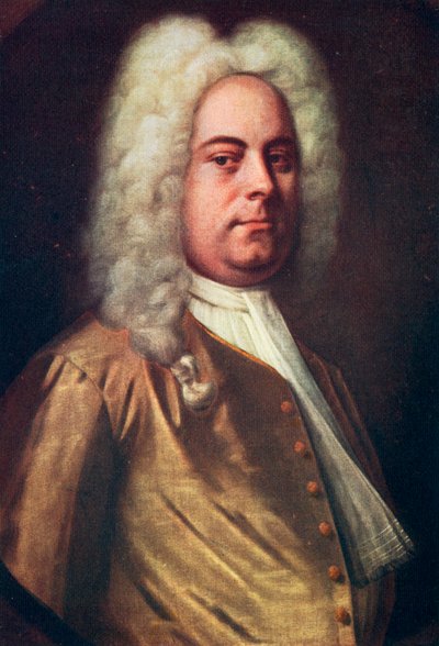 乔治-弗里德里克-亨德尔，1685-1759，德国作曲家，约1730年代 作者 巴尔塔萨·丹纳