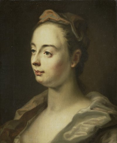 一个女人的肖像 作者 Balthasar Denner